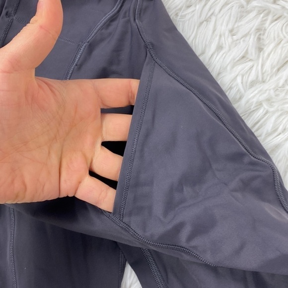 Lululemon Fast and Free Crop II 19" *Nulux Intergalactic - Picture 5 of 7